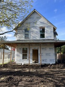 A new home being constructed in Salem ORegon